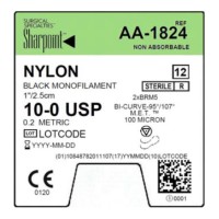 sharpoint_microsuture_10-0_black_nylon_suture_with_brm5_bi-curve_brm5_needles 