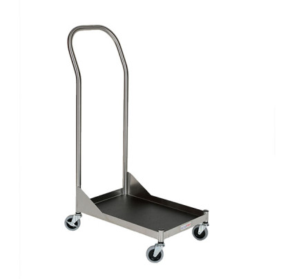 Mid Central Medical 145 Stainless Steel Cart for Stacking Step Stools